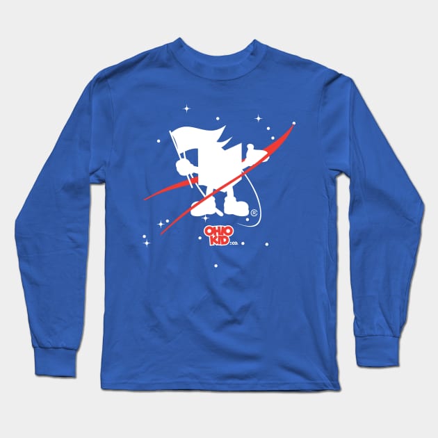 Ohio Kid and Co. in Space Long Sleeve T-Shirt by ohiokidandco